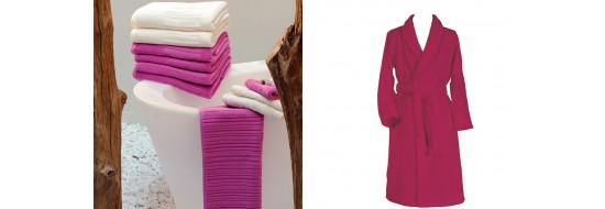   Serviettes de bain, peignoirs