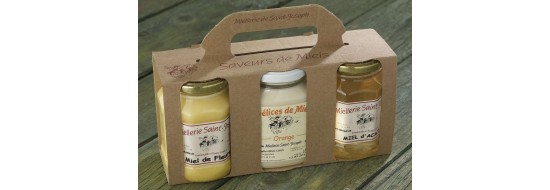 Gamme de miels