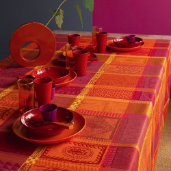 Nappe enduite Mille Wax Ketchup Garnier-Thiébaut