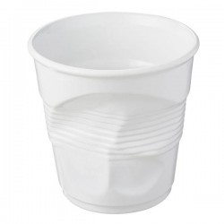 Pot ustensile froissé blanc, Revol