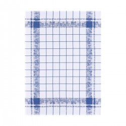 Torchon de cuisine Fraises Bleu de France, Le Jacquard Français