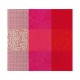 Serviette de table Fleurs de Kyoto Cerise Le Jacquard Français