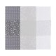 Serviette Fleurs de Kyoto Brume Laize 155cm Le Jacquard Français