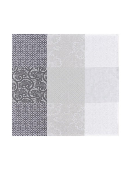 Serviette Fleurs de Kyoto Brume Laize 155cm Le Jacquard Français