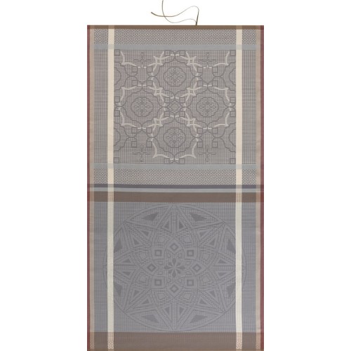 Drap de plage Zellige Mica, Le Jacquard Français