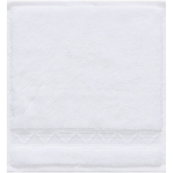 Carré visage Caresse Blanc, Le Jacquard Français
