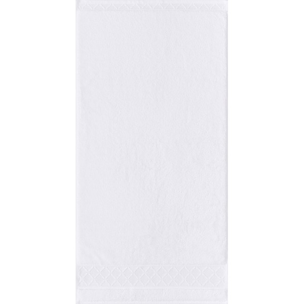 Linge de Bain Caresse Blanc verso, Le Jacquard Français