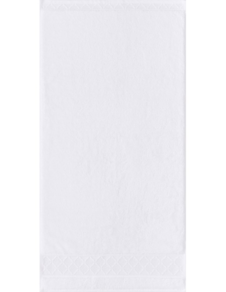Linge de Bain Caresse Blanc verso, Le Jacquard Français