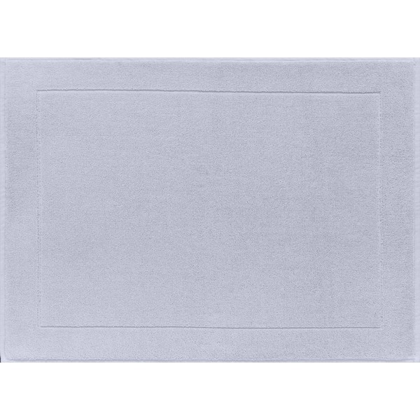 Tapis de bain Caresse Voile grisé, Le Jacquard Français