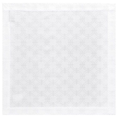Serviettes Anneaux Blanc Le Jacquard Français