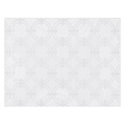 Sets de table Anneaux Blanc Le Jacquard Français (par 4)
