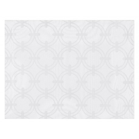 Sets de table Anneaux Blanc Le Jacquard Français (par 4)