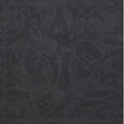 Serviettes de table Tivoli Onyx pur lin, Le Jacquard Français (par 4)