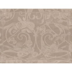 Sets de table pur lin Tivoli Poivre Gris, Le Jacquard Français (par 4)