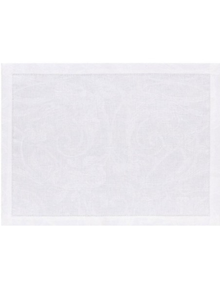 Set de table design pur lin Tivoli Blanc