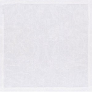 Set de table design pur lin Tivoli Blanc 2