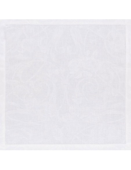 Serviettes de table Tivoli Blanc
