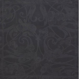 Set de table design pur lin Tivoli  noir Onyx 2
