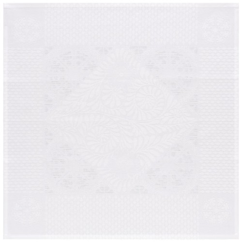 Serviettes de table Bosphore Blanc Le Jacquard Français, Métis
