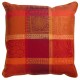 Housse de coussin GARNIER-THIEBAUT Mille Wax Ketchup (X 2)