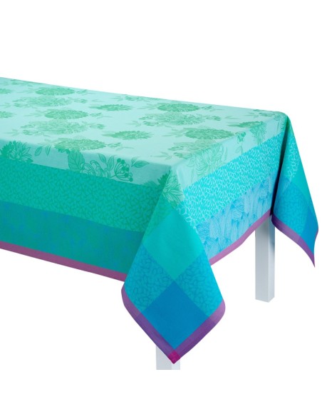 Nappe de table Parfums de bagatelle Hortensia Le Jacquard Français