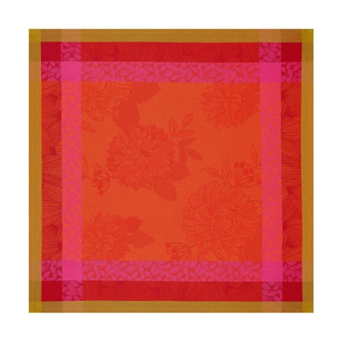 Serviettes de table Parfums de bagatelle Capucine, Le Jacquard Français