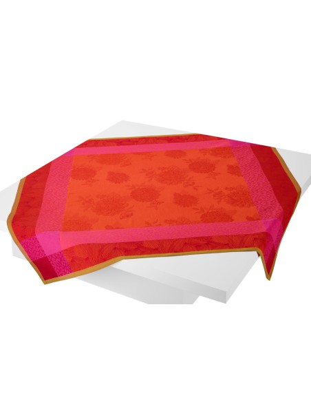 Petit Carré déco Parfums de bagatelle Capucine, Le Jacquard Français