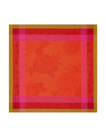 Serviettes de table Parfums de bagatelle Capucine, Le Jacquard Français