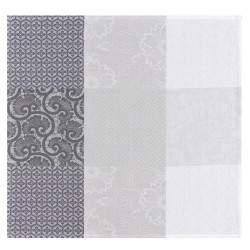 Serviettes de table Fleurs de Kyoto Brume Le Jacquard Français (par 4)