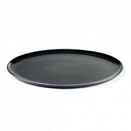 Assiette plate 26cm Terres de rêves Dark blue, Anita Le Grelle