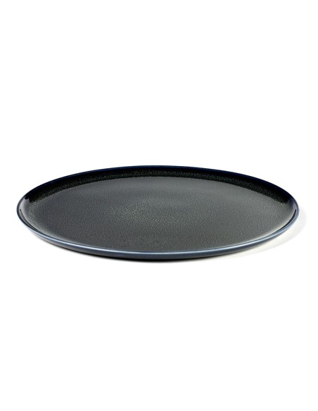 Assiette plate 26cm Terres de rêves Dark blue, Anita Le Grelle