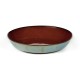 Assiette creuse 17.5 cm Terres de rêves Rust/Smokey blue, Anita Le Grelle