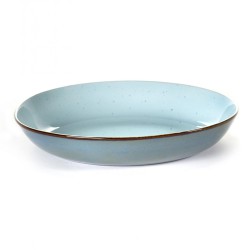 Assiette pasta Terres de Rêves Light blue/Smokey blue, Serax par Anita Le Grelle