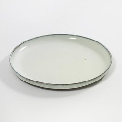 Plat rond 37 cm grès émaillé Aqua Celadon, Serax