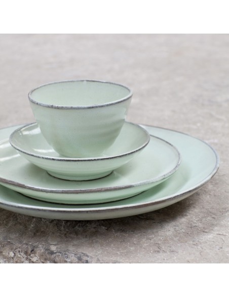Vaisselle grès émaillé Aqua, Serax
