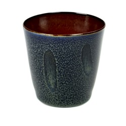 Gobelet conique 18cl Terres de Rêves Dark blue/Rust, Serax par Anita Le Grelle