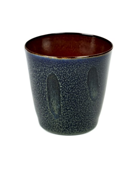 Gobelet 18cl Dark blue/ Rust Serax Terres de Rêves par Anita Le Grelle