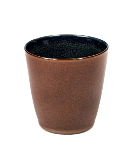 Gobelet 18cl Rust/Dark blue  Serax Terres de Rêves par Anita Le Grelle