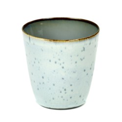 Gobelet conique 18cl Terres de Rêves Light blue/Smokey blue, Serax par Anita Le Grelle