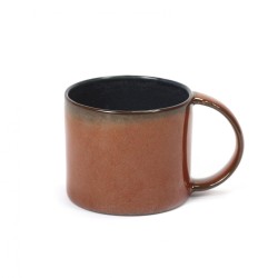 Mug expresso 8.5cl Terres de Rêves Dark blue/Rust, Serax par Anita Le Grelle