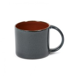 Mug expresso 8.5cl Terres de Rêves Rust/Dark blue, Serax par Anita Le Grelle