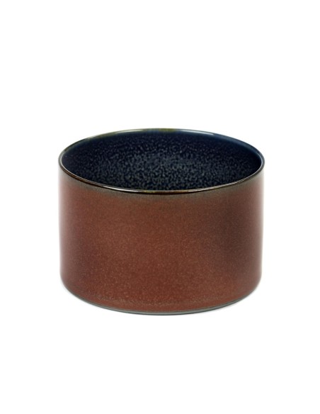 Gobelet 16cl Rust/Dark blue Serax Terres de Rêves par Anita Le Grelle