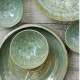 Vaisselle originale céramique Pure Vert de mer, Pascale Naessens Serax