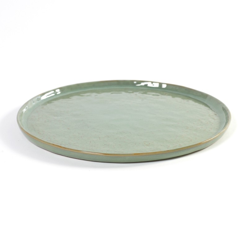 assiette design, ceramique, vert - assiette design Serax, pure green