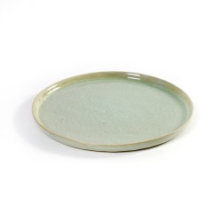 Assiette dessert 21.5cm céramique Pure Green Vert, Pascale Naessens - Serax