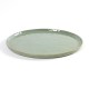 Assiette plate 27cm céramique Pure green Vert, Serax par Pascale Naessens