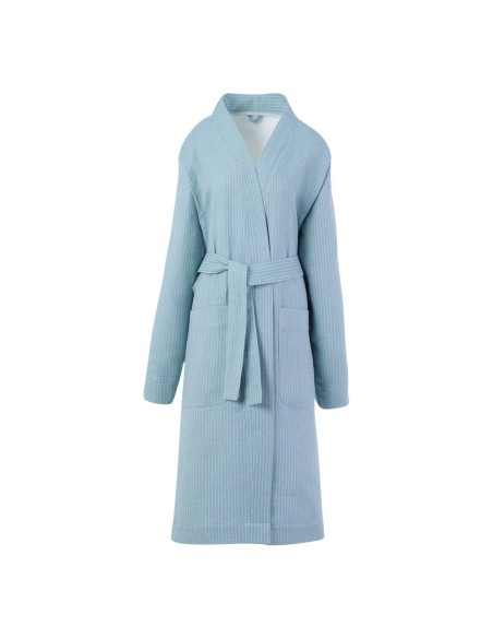Peignoir de bain mixte Duetto Adriatique, Le Jacquard Français