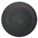 Assiette plate céramique Sud cendre, Bernex