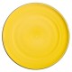 Assiette plate céramique Sud citron, Bernex