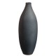 Vase bouteille design céramique Collection Sud cendre, Atelier Romain Bernex